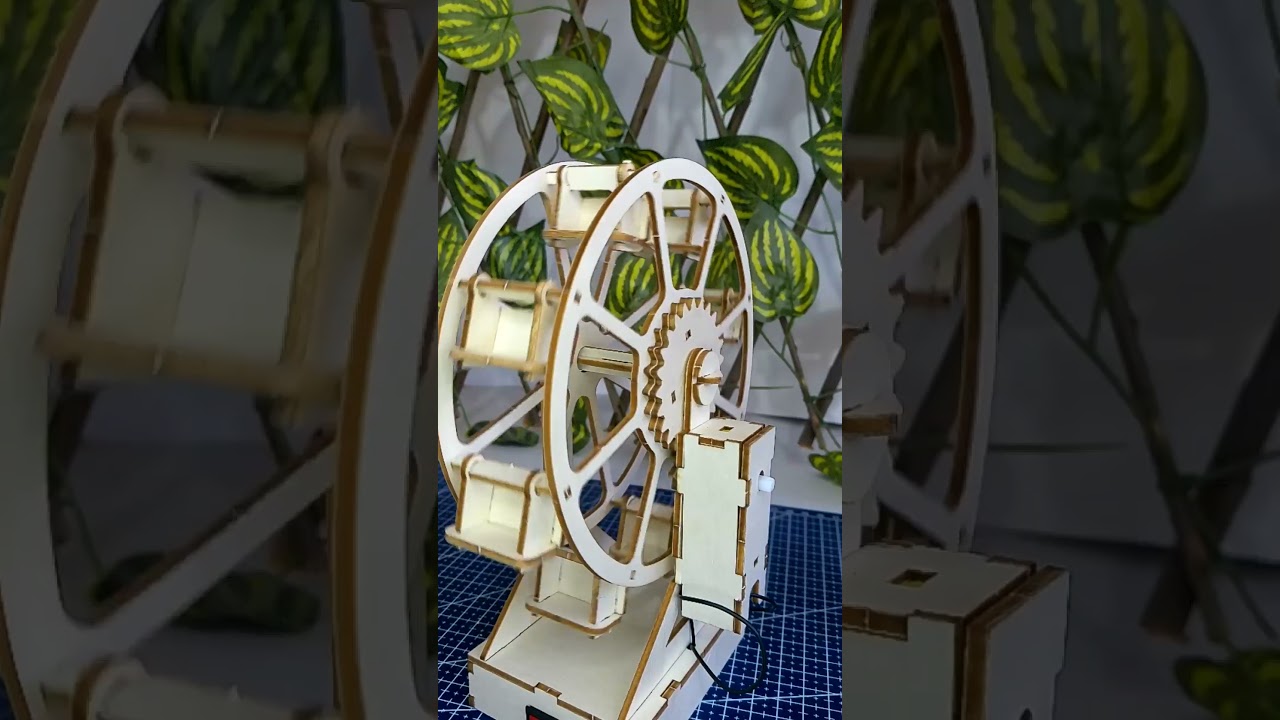 Rueda de la Fortuna DIY ⚡ Proyecto STEM divertido