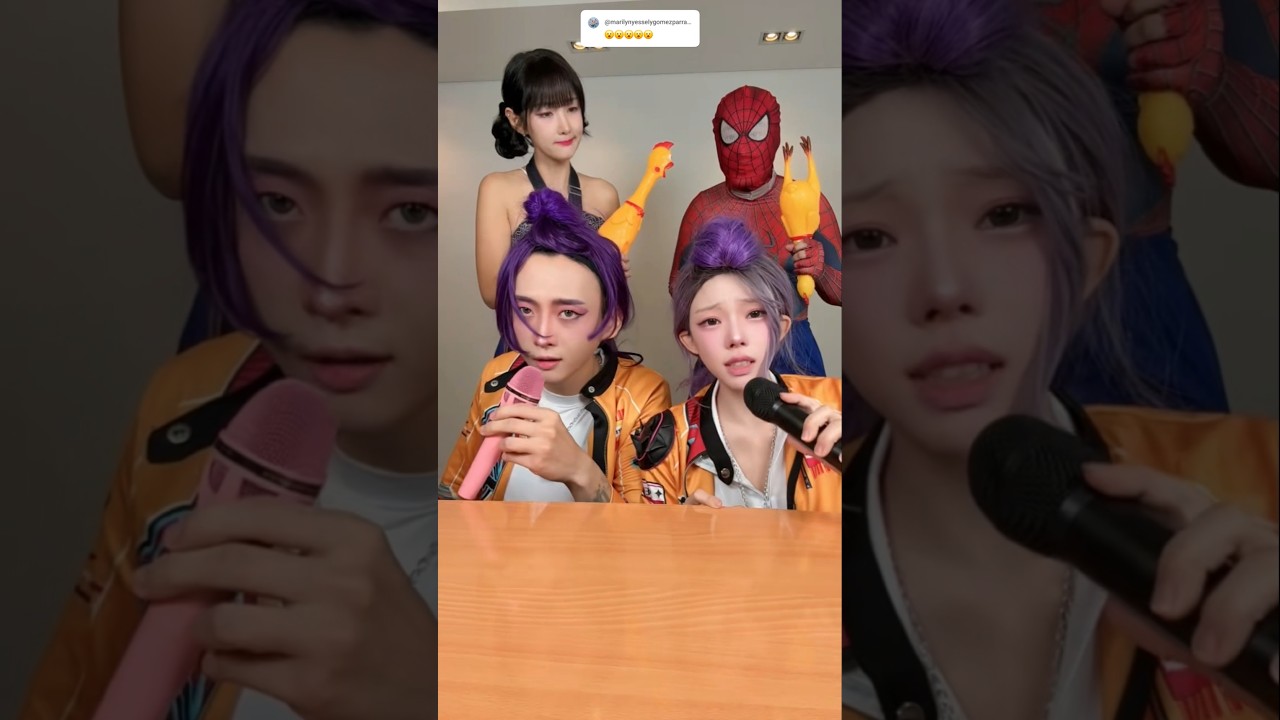 RUMI VS RUMI "GOLDEN SINGING BATTLE" #kpop #kpopdemonhunters #spiderman