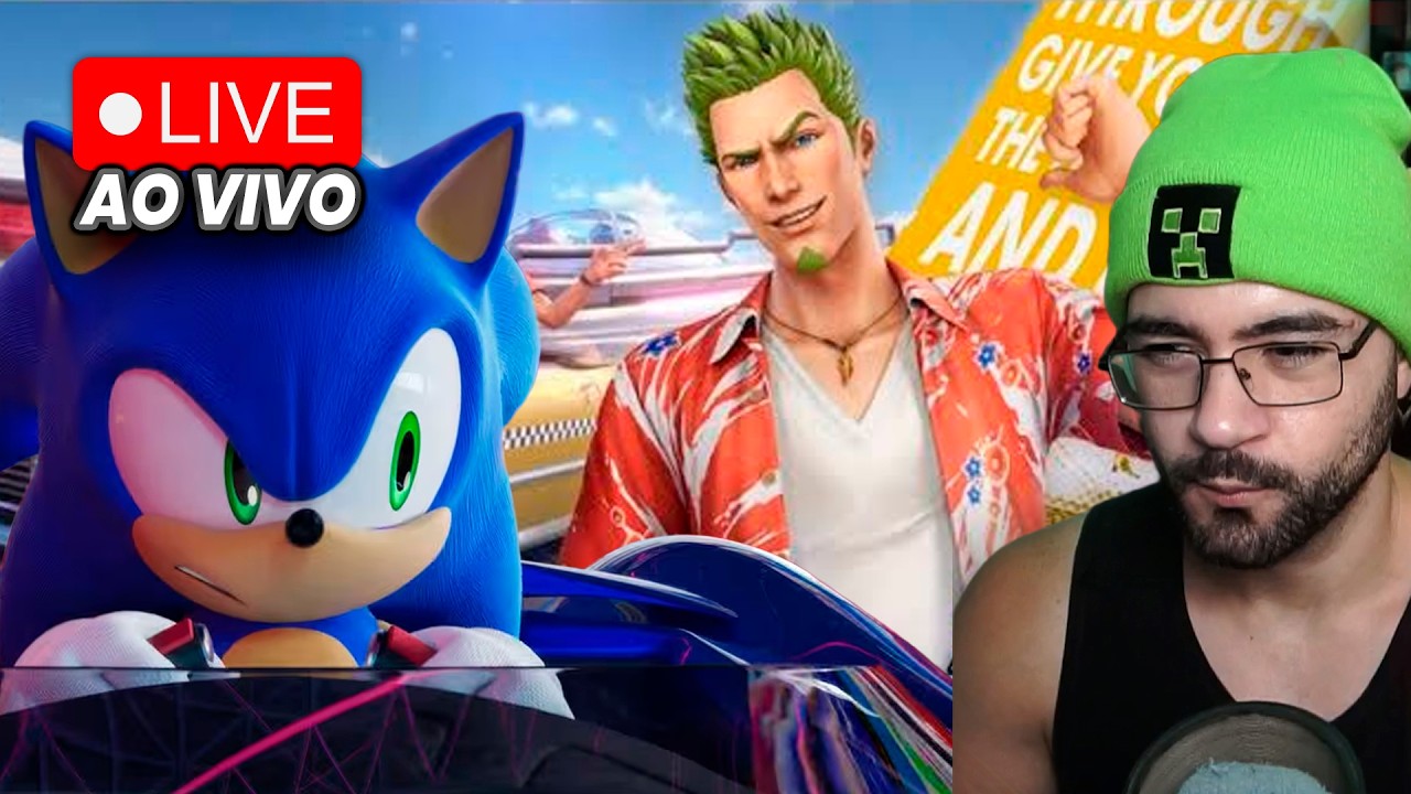 NOVA DLC do SONIC RACING CROSSWORLDS é do CRAZY TAXI