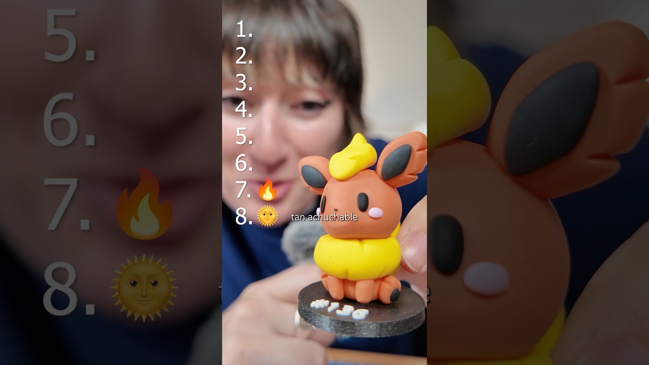 Tier list de TODAS las Eevoluciones! 😈 #pokemon #manualidades #diy