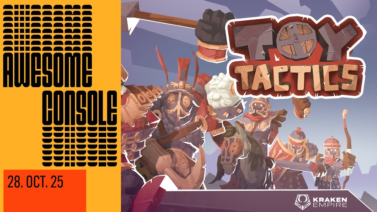 Toy Tactics - Official Console Announcement | Awesome Console Showcase 2025