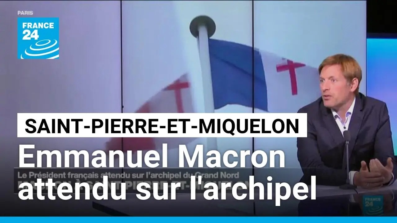 Macron à Saint-Pierre-et-Miquelon : "Une manière de rappeler la souveraineté française"