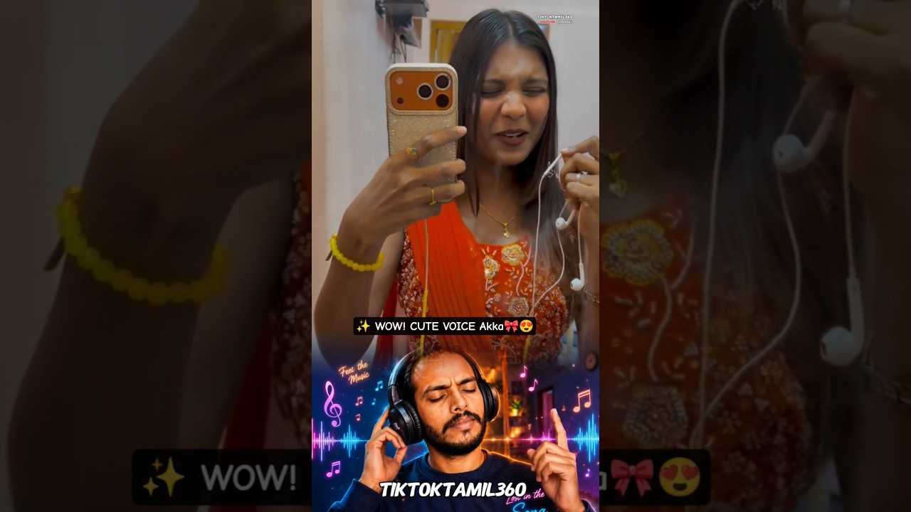 💕 தேவதை மாதிரி குரல்...பெரிய மாயம்! ✨😇 @tiktoktamil360 #shorts #tamilshorts #tamil #lovesong
