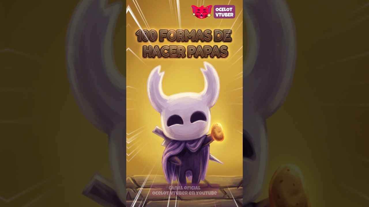 caballerito 100 papas 😸 #humor #fandub #silksong #hollowknight