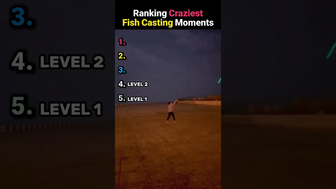 Ranking Craziest Fishing Casting Moments