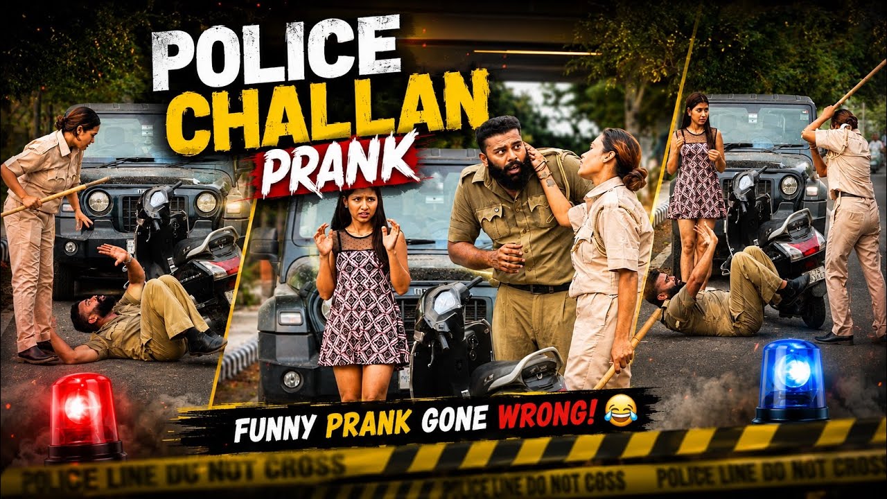 Police Traffic Challans PRANK on GIRL | ANS Entertainment | 2026 Prank in INDIA