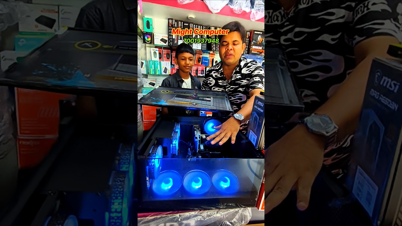 14400f | i5 14Th Generation 💥 Gaming Monitor 💥 Hard Editing Pc Build 🔥 RTX 3050 #gta5 #pubg #shorts