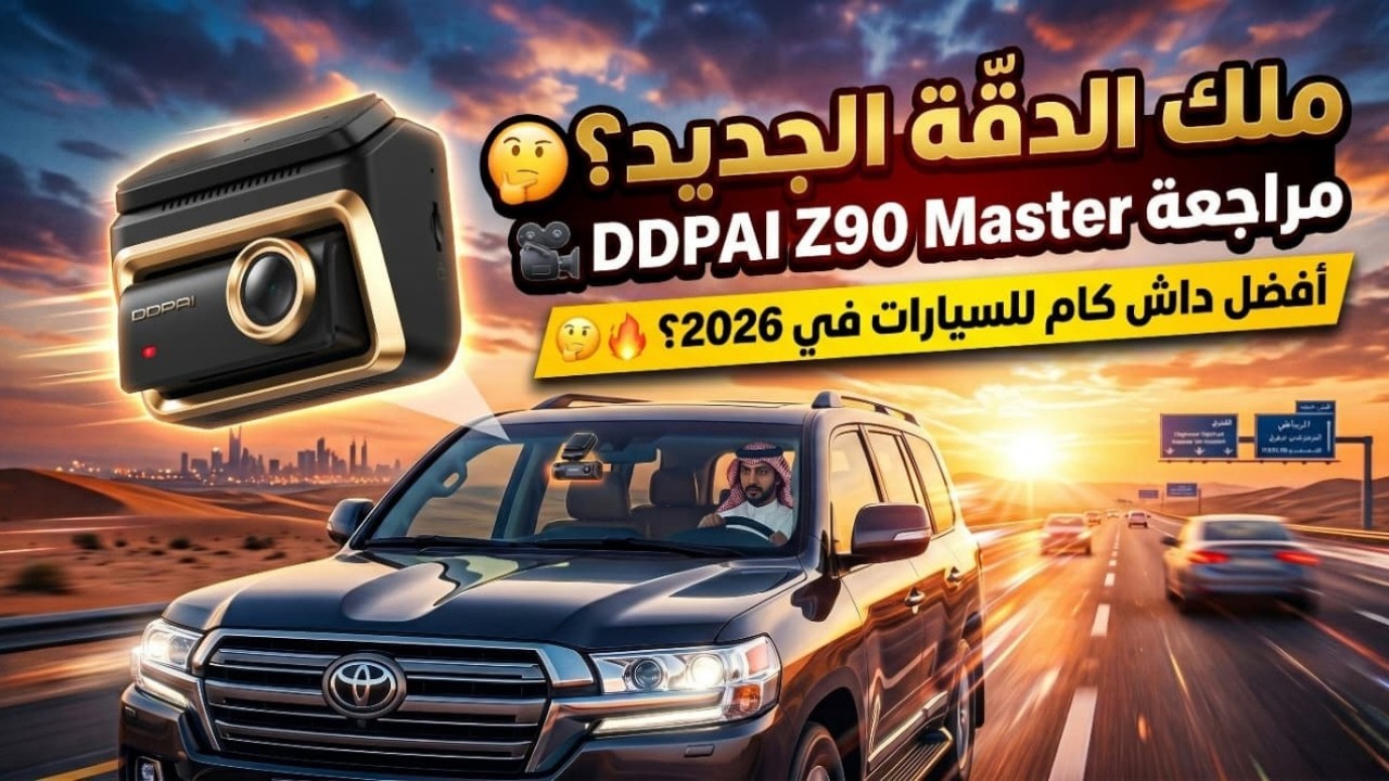 أفضل داش كام للسيارات في 2026 | مراجعة DDPAI Z90 Master