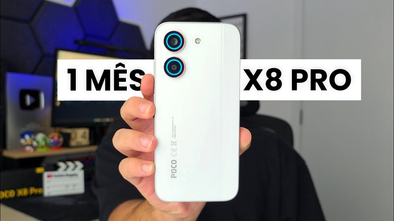 1 MÊS COM POCO X8 PRO! OPINIÃO SINCERA! VALE A PENA?