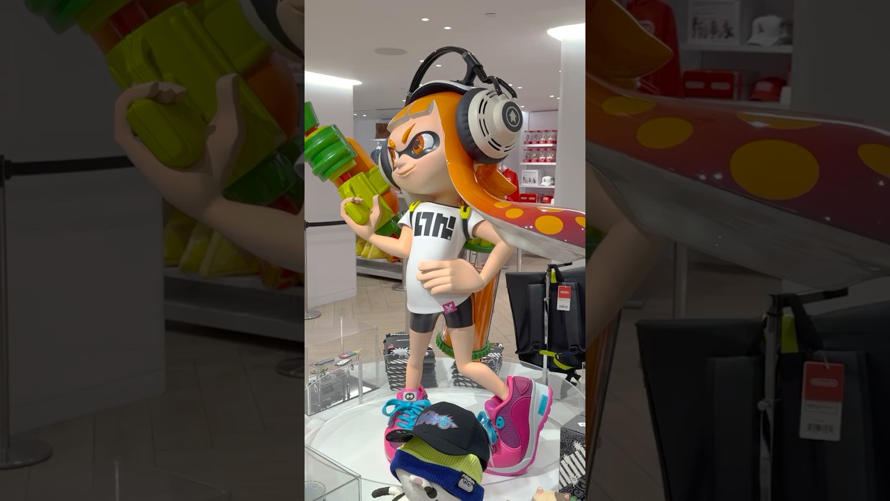 Splatoon themed items at Nintendo SAN FRANCISCO 🤩