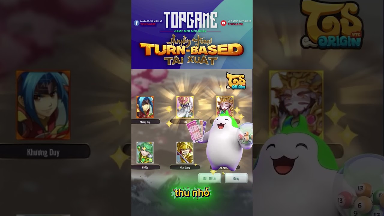 TS Origin VTC: Game Tam Quốc duy nhất cho phép thu phục MỌI NPC làm đệ tử! | TopGame