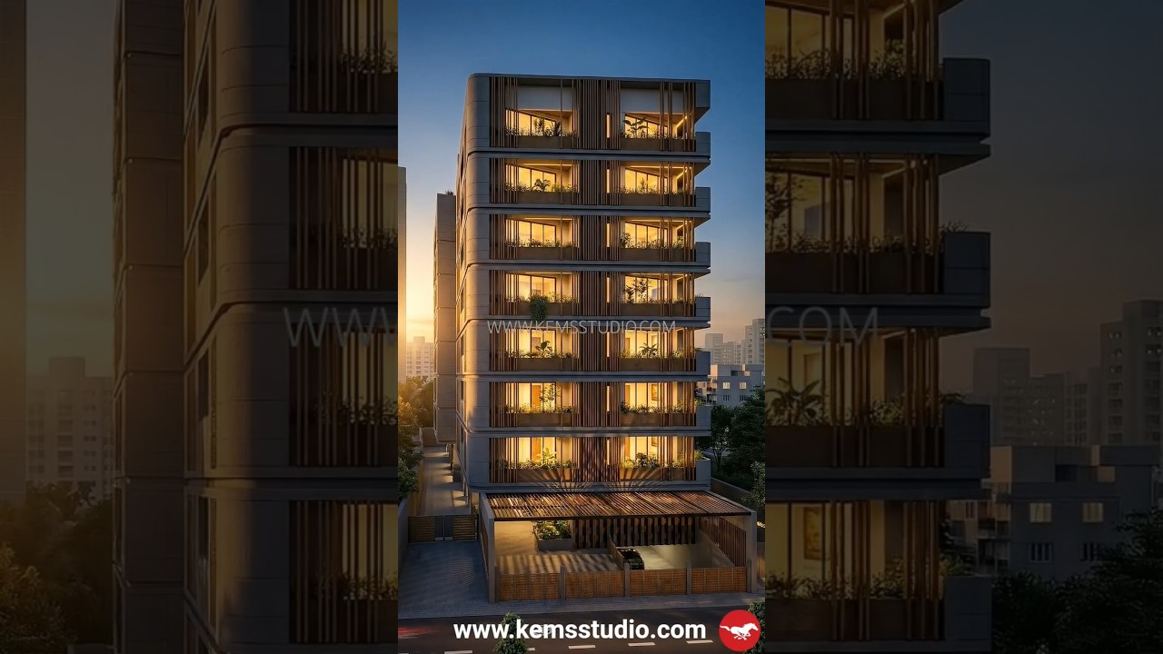 3D AI Architecture Visualisation and Animation Created by Kems Studio