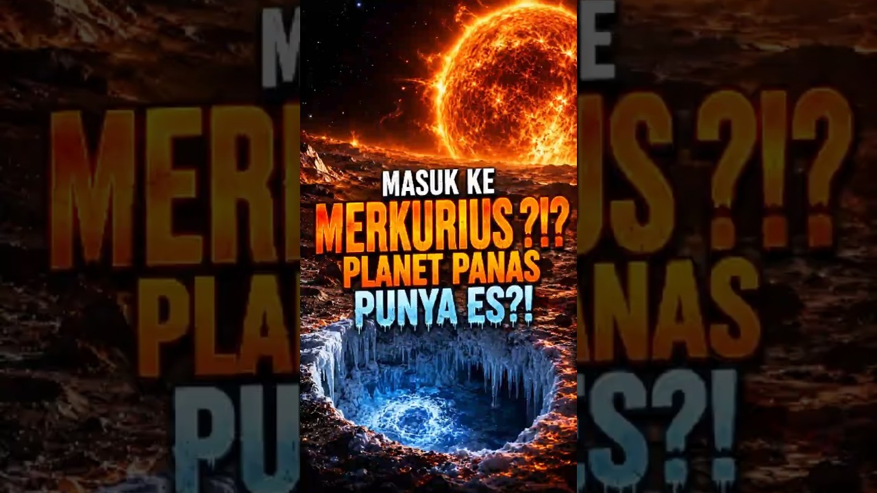 KENAPA MERKURIUS BISA PUNYA ES? #astronomi #space #bigbang #shortsyoutube #planet