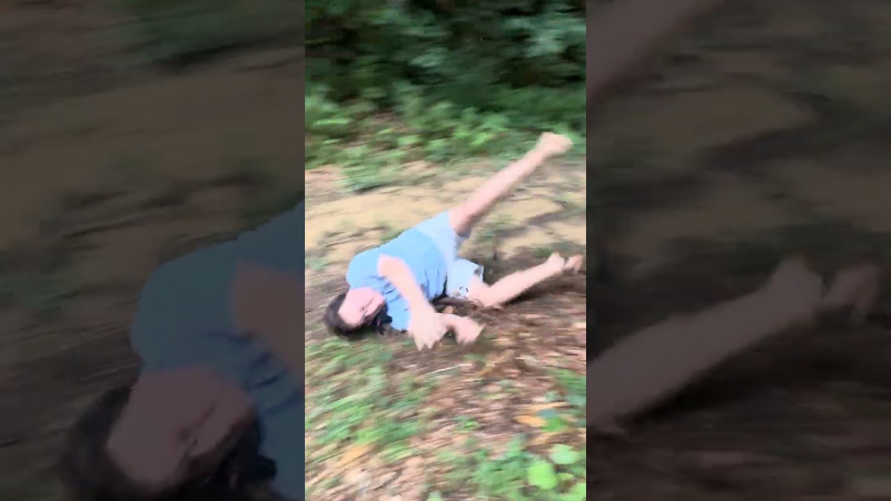 Dirtbike ride goes wrong 🎷 #wipeout #dirtbike