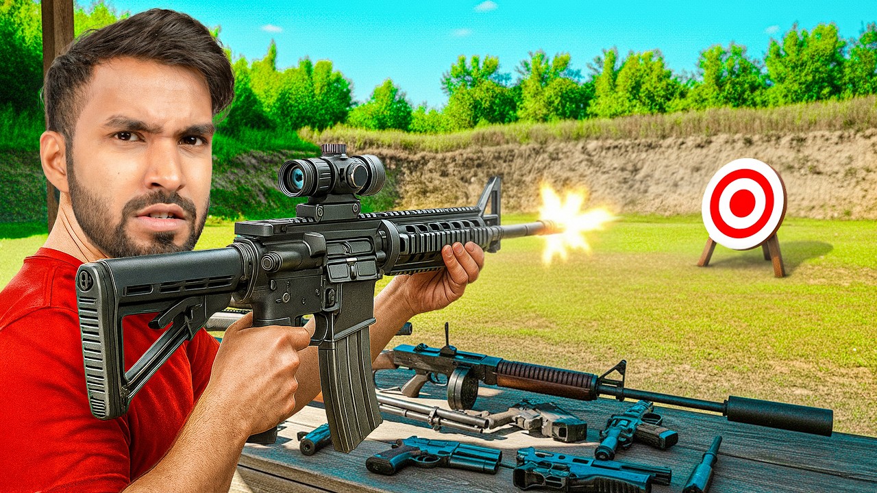 I TRIED A SHOOTING RANGE