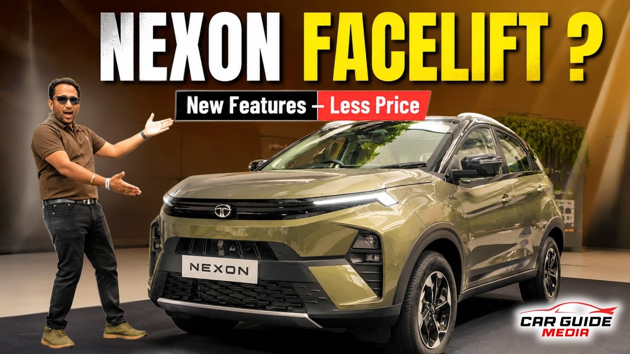 Tata Nexon Facelift ? New Camo Edition with Dashcam Integrated 🔥 XUV3XO & Venue Rival 🤯