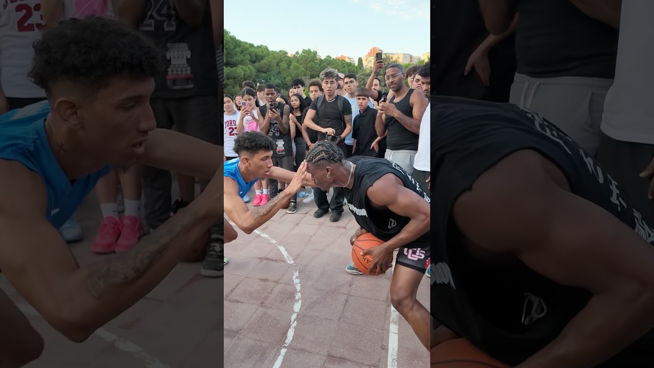 TIRED??? NOT EVERYONE IS BUILT TO BE A 1v1 KING🤷🏻‍♂️😈  #basketball #streetball #mk