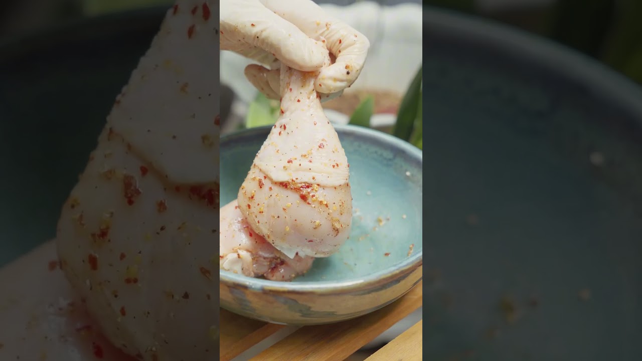 Gà tiêm bơ #food #cooking #shorts