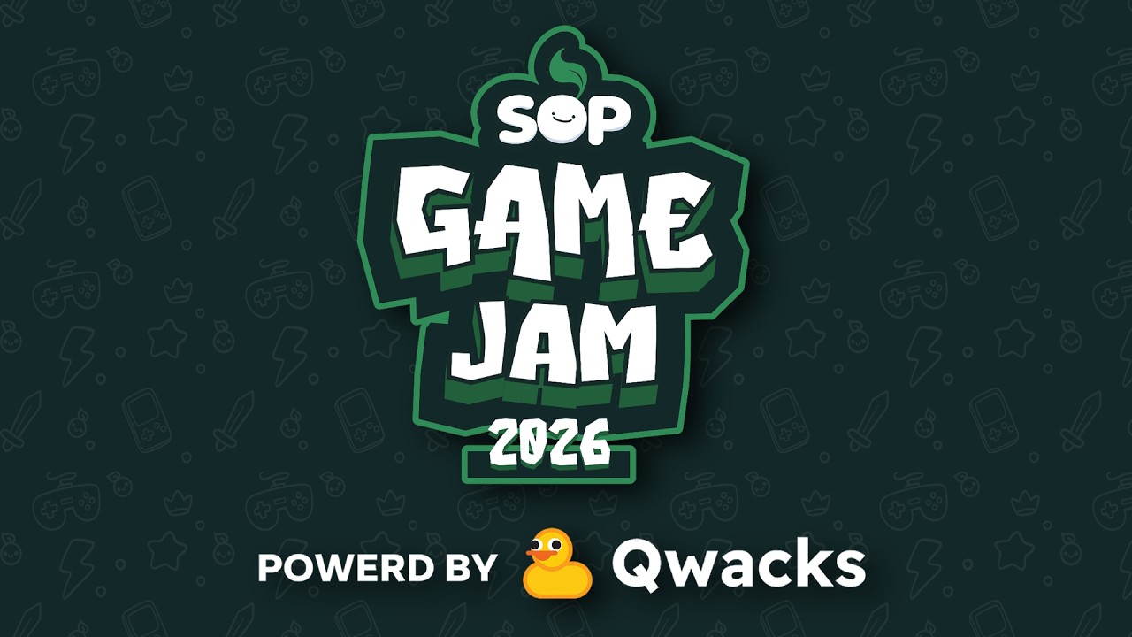 مسابقة سوب لتطوير الألعاب تعود من جديد 🤩! | Sop Game Jam 2026