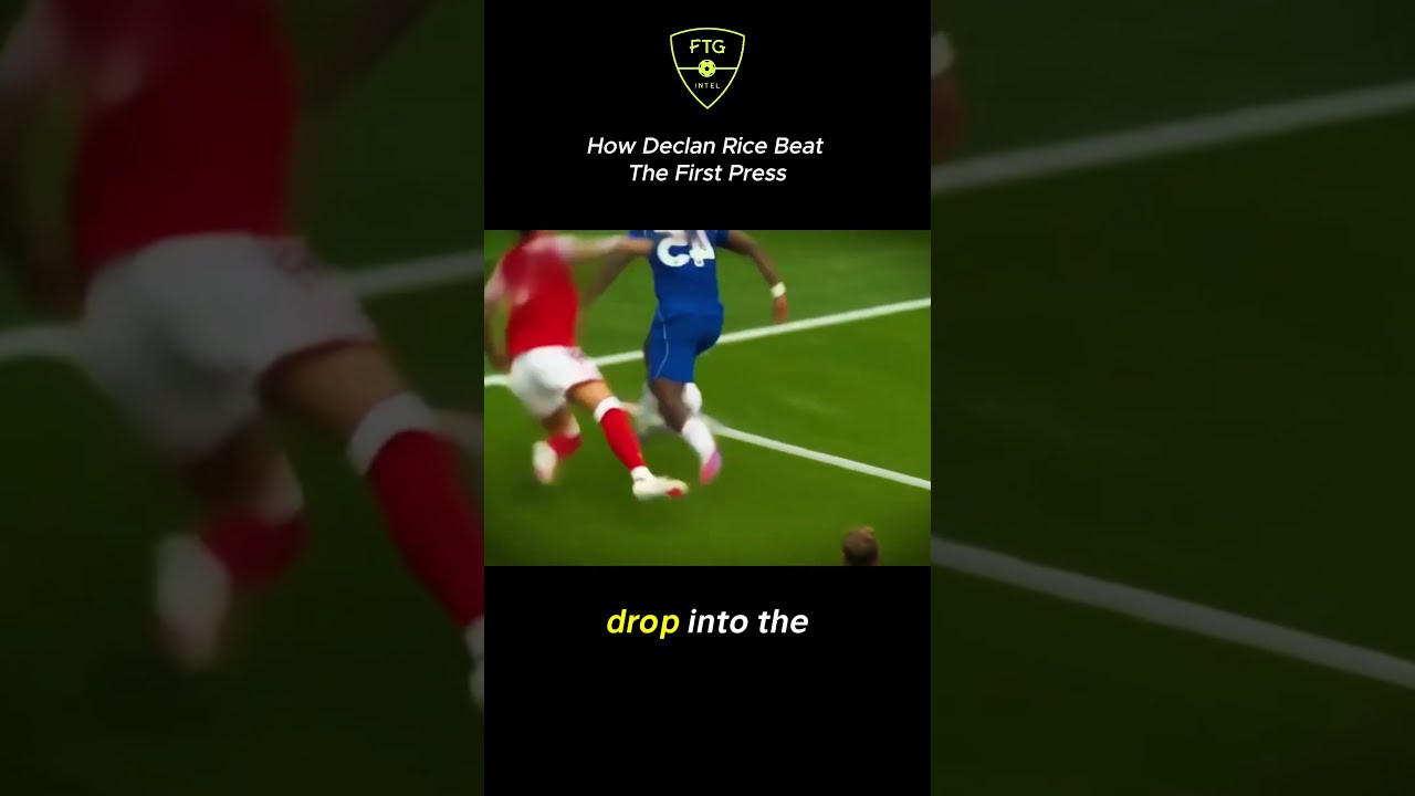 How Declan Rice Beat The First Press