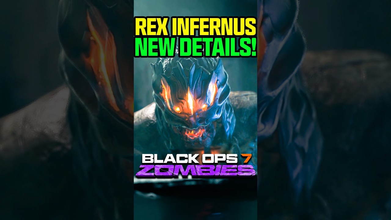 NEW Black Ops 7 Zombies “Rex Infernus” Gameplay Details Full Reveal!