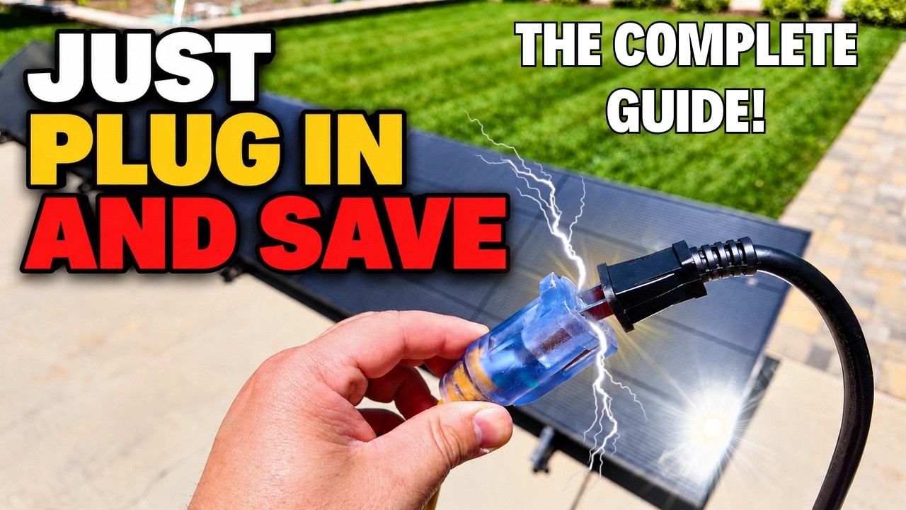 Plug-In Solar for DUMMIES! The CHEAP & EASY Guide