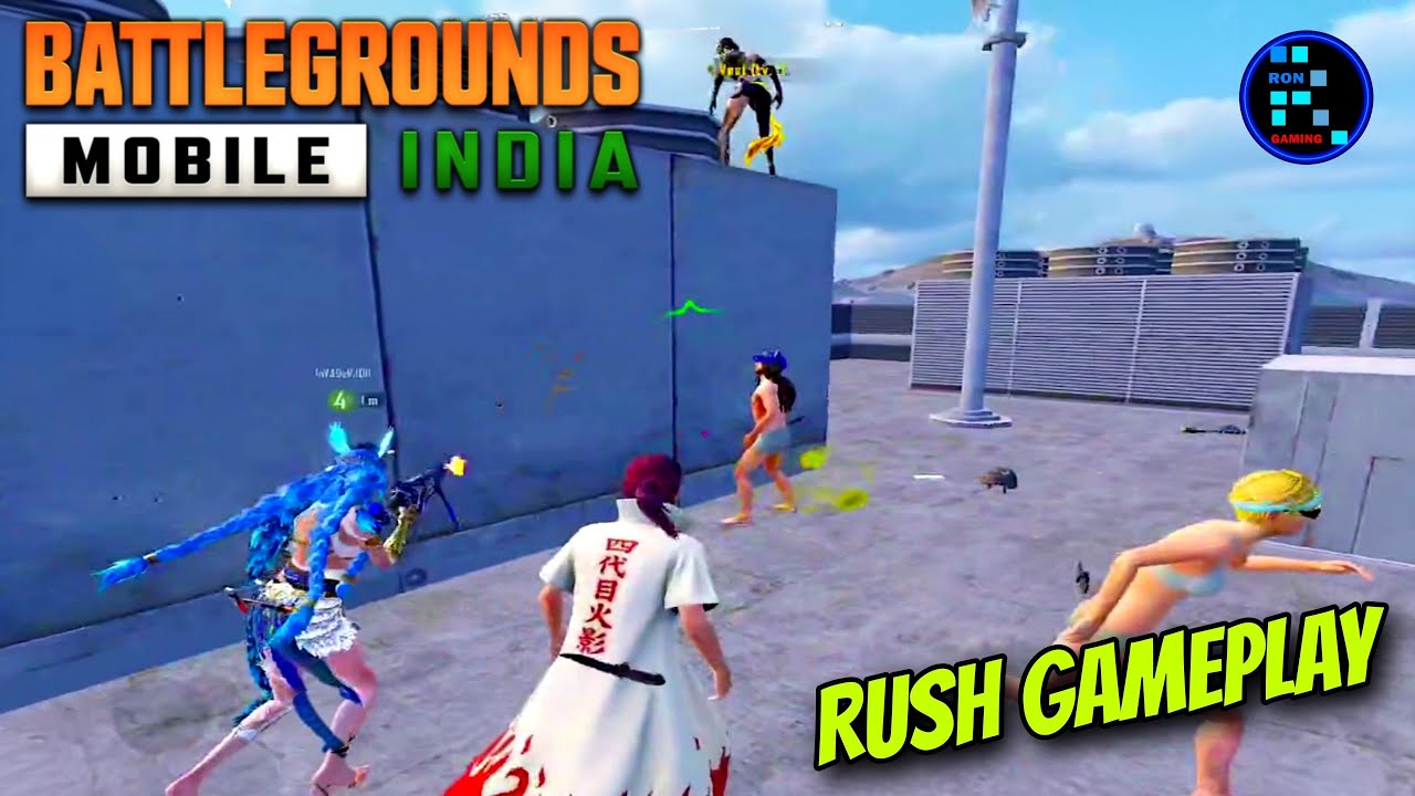 BGMI | Amazing Rush Gameplay Chicken Dinner