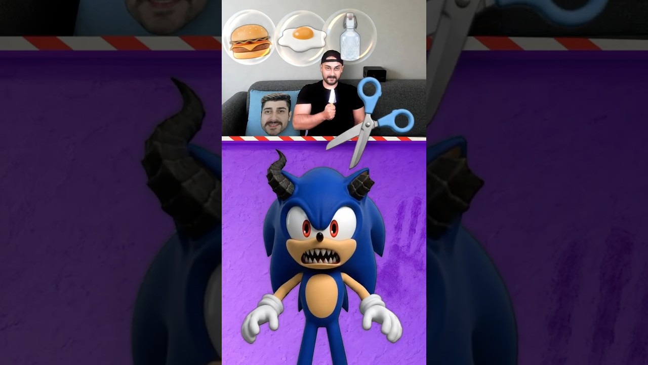I Saved Sonic 💙💙 Animal Hospital ‰3 #sonic