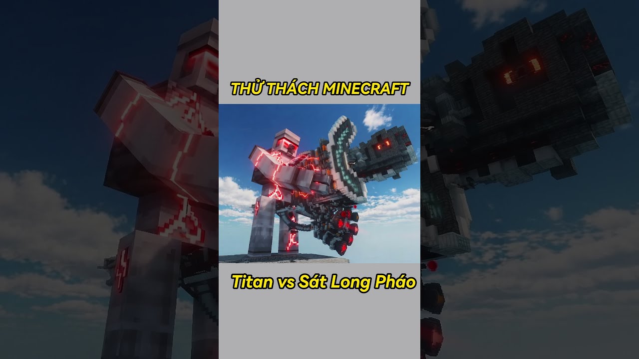 Đại Chiến Titan VS Sát Long Pháo 💀