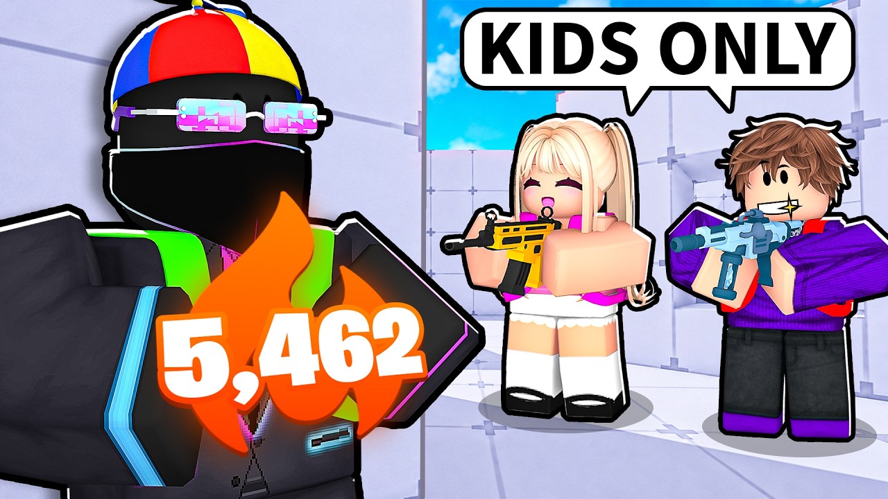 I snuck into a KIDS ONLY RIVALS TOURNAMENT…