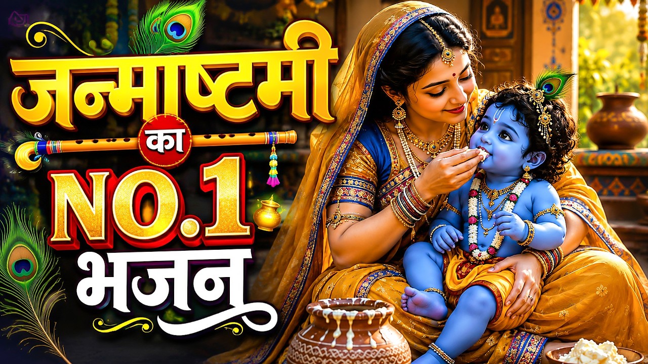 कृष्ण जन्म का No.1 भजन 💙 | जन्माष्टमी स्पेशल 2026 | Krishna Janmashtami Bhajan | #Jukebox