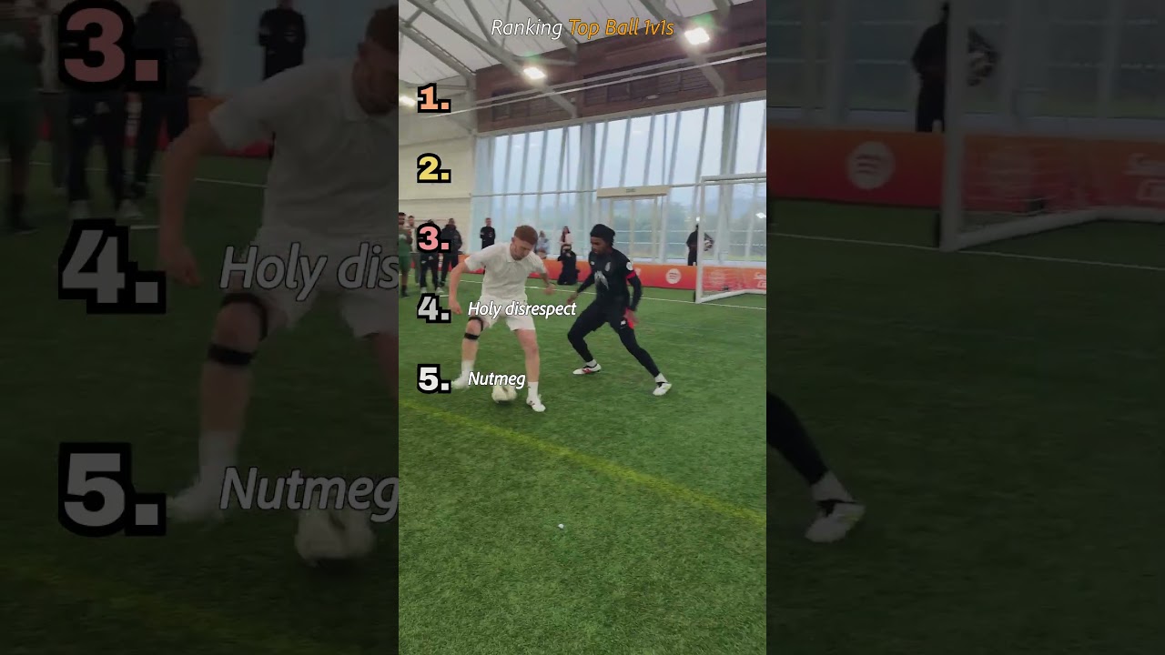 Ranking top baller 1v1s #football #skills