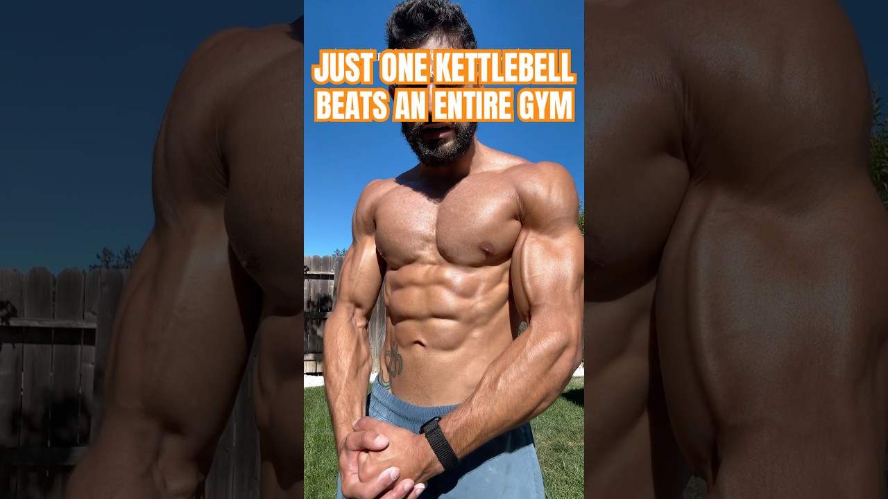 One Kettlebell Is All You Need #kettlebell #fitness #motivation #workout #strengthtraining #abs #fy
