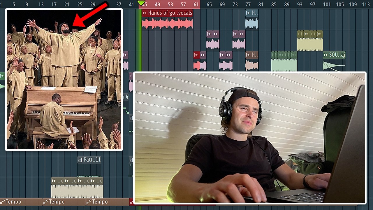 Making a Kanye West GOSPEL Type Beat | FL Studio Cookup