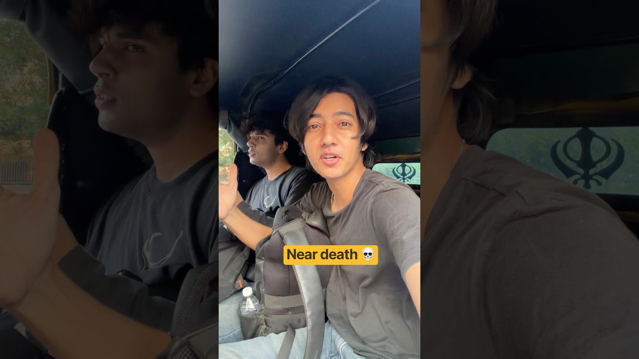 Near Death Experience ☠️ 🤯#comedy #familyvlog #minivlog #shorts