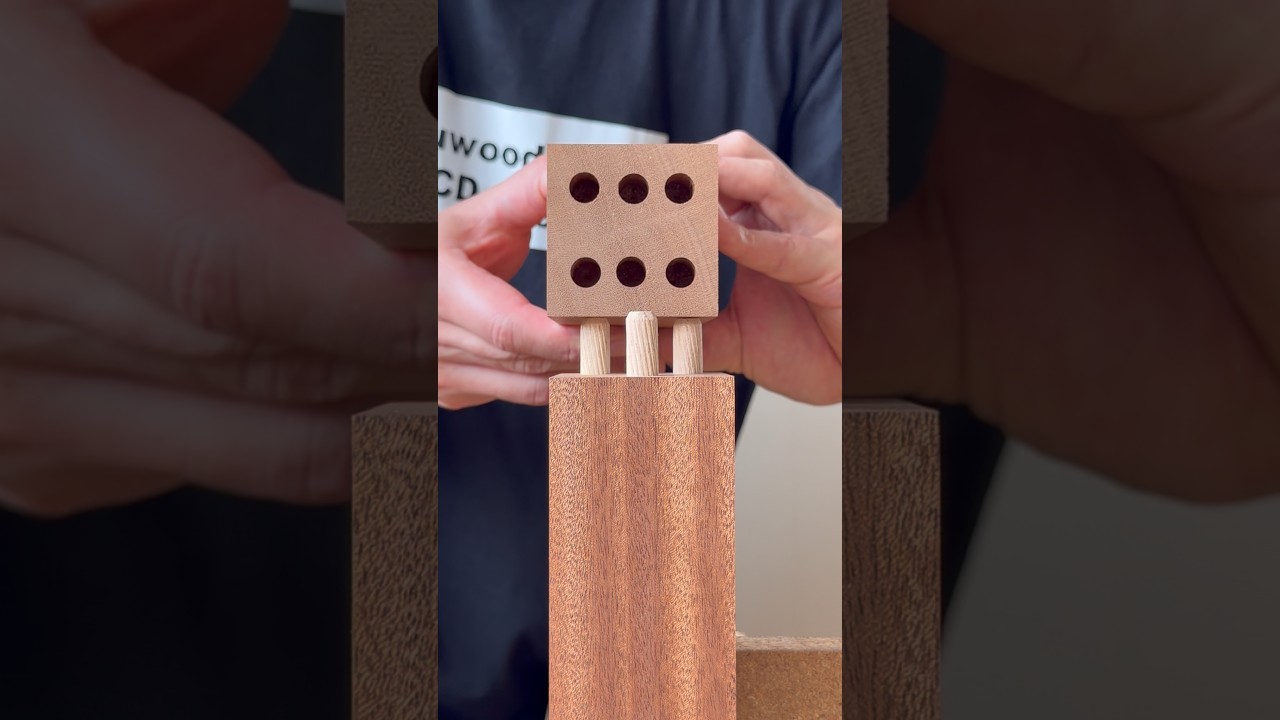 Dowel Marker Tips #shorts #woodworking #diy