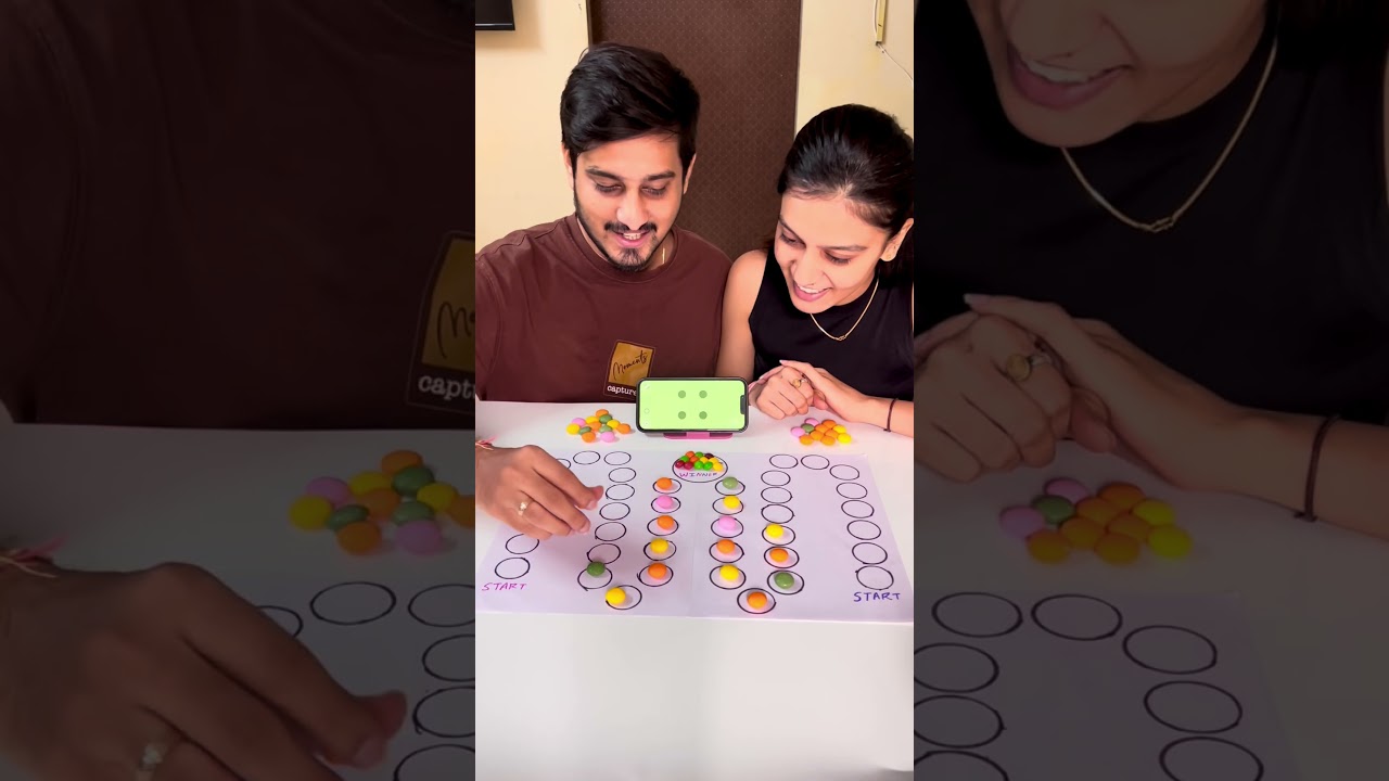 ROLL THE DICE 🎲🍬 Winner Takes ALL the Sweet Candy 😱🔥 Part-2 Couple Challenge #viral #shorts