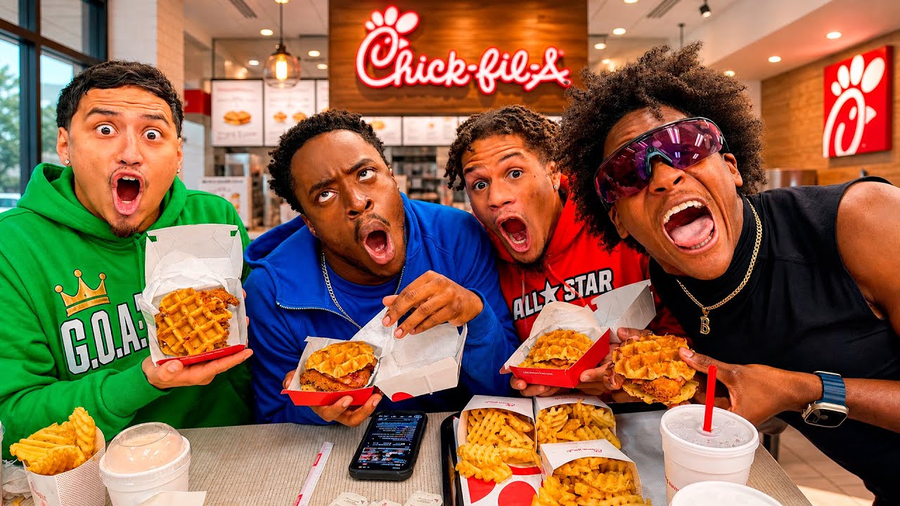 Highly Investigating Chick-Fil-A’s NEW Chicken & Waffle Sandwich