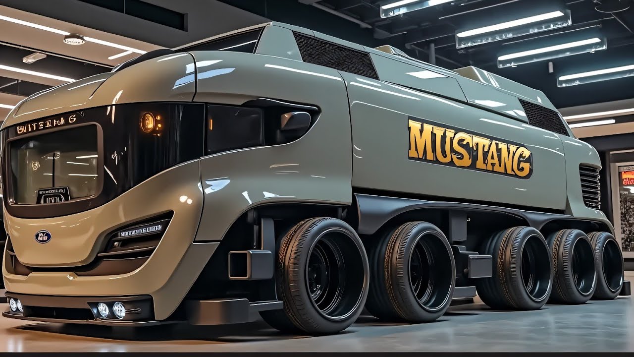 2026 Ford Mustang Motorhome Is REAL – Muscle Car Meets Luxury RV!