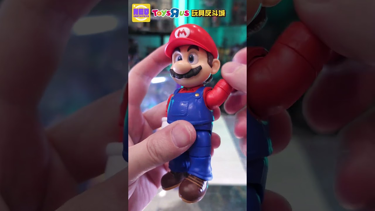 The Super Mario Galaxy Movie 5 Inch Figures Review｜超級瑪利歐銀河電影版 5吋珍藏公仔開箱｜瑪利歐款 22處可動關節 可動人偶｜玩具反斗城
