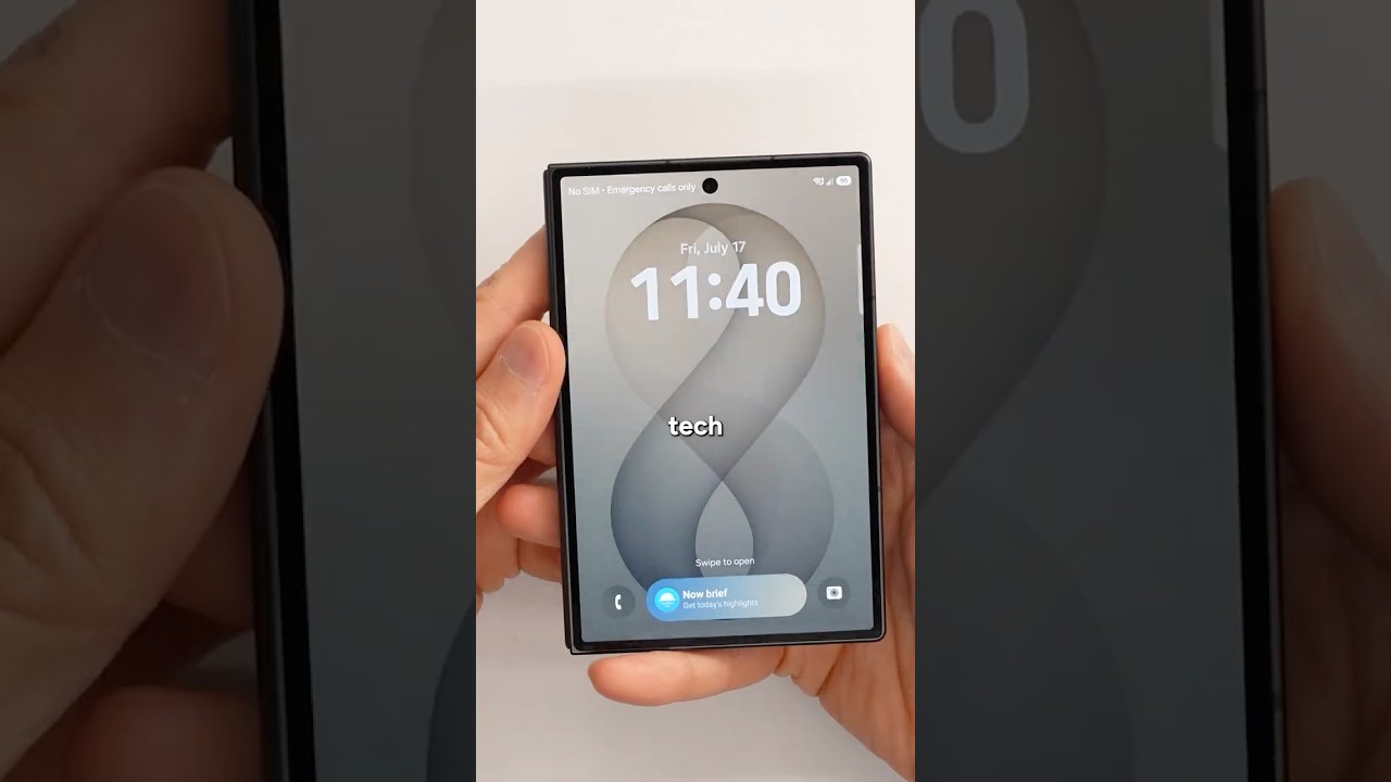 Why is the Samsung Galaxy Z Fold 8 Shorter?