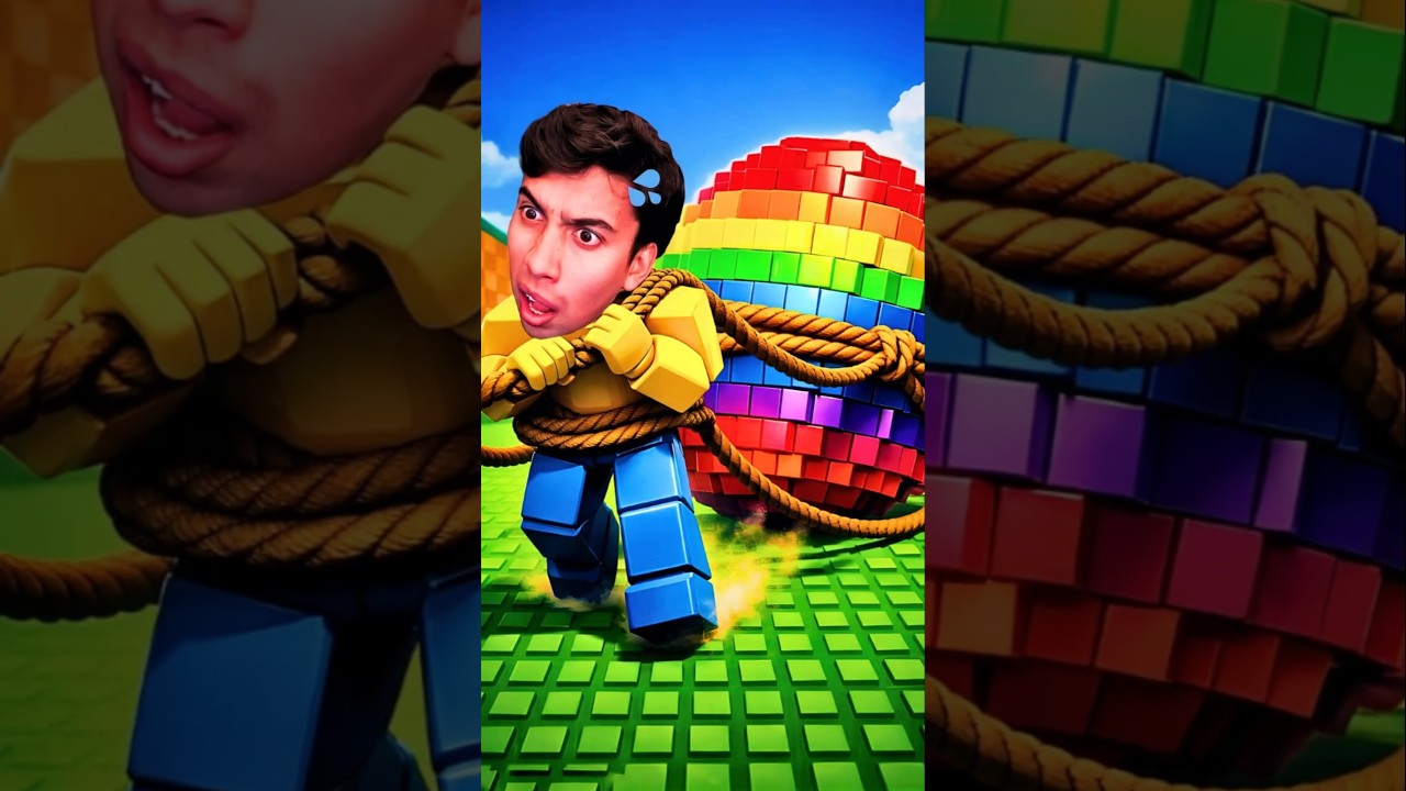 LEVA EN UNA CUERDA EL HUEVO EN ROBLOX!!!