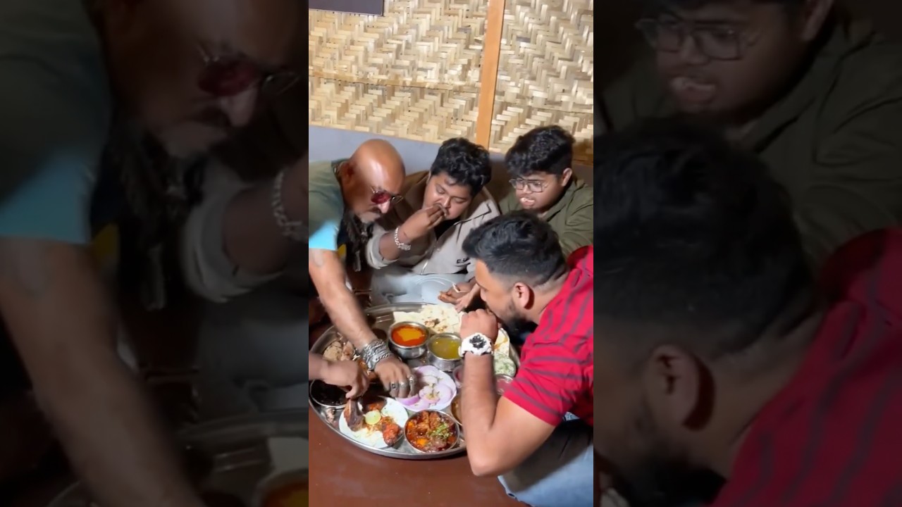 BIGGEST AAMDAR THALI EATING CHALLENGE😱🔥 #shorts #thali #challenge