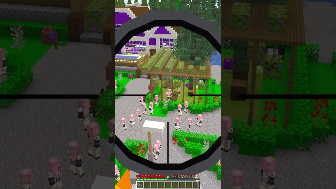 Tìm Hiha Con Gái Thật Minecraft #shorts
