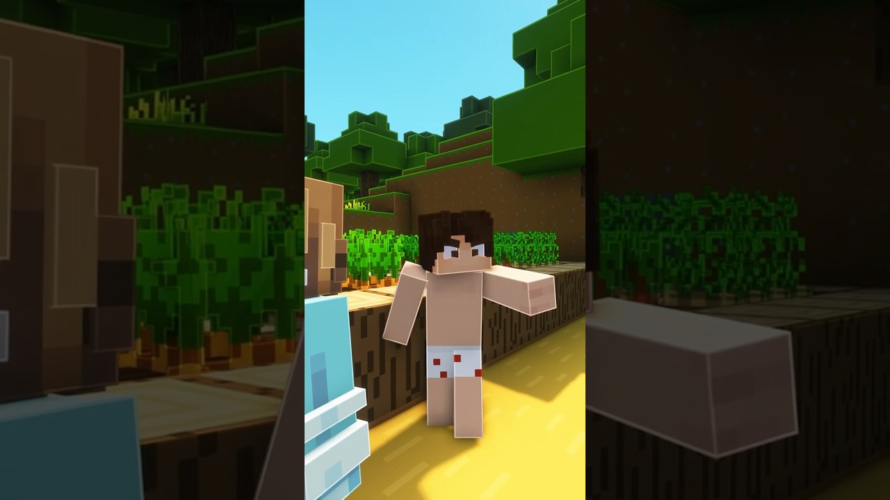 Faire des ECHANGES avec QUI TU VEUX dans MINECRAFT  #minecraft #shorts