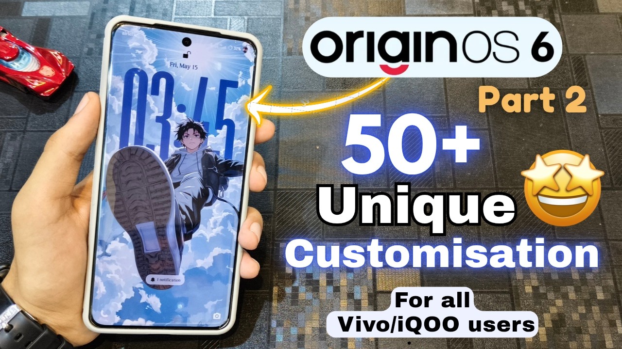 OriginOS 6 Best Customisation of all time 🤩 | For Vivo & iQOO users #vivo #originos6