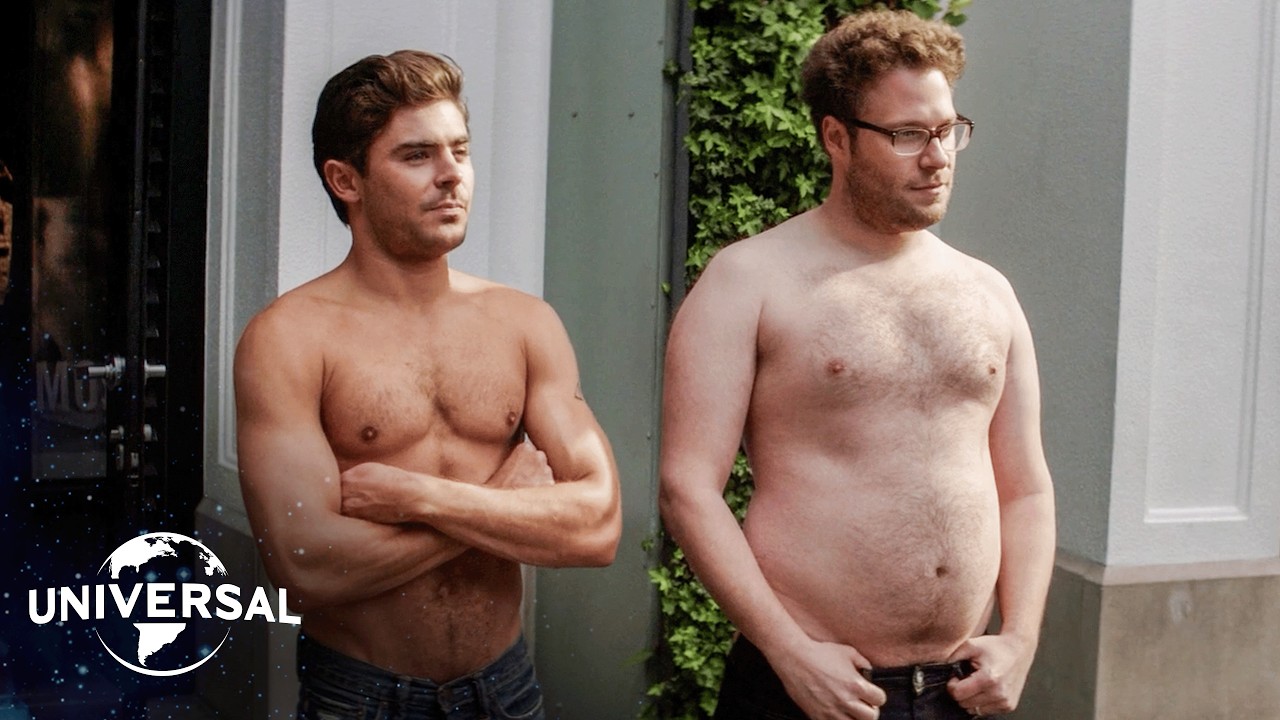 Neighbors | Mac and Teddy Model Outside Abercrombie and Finch