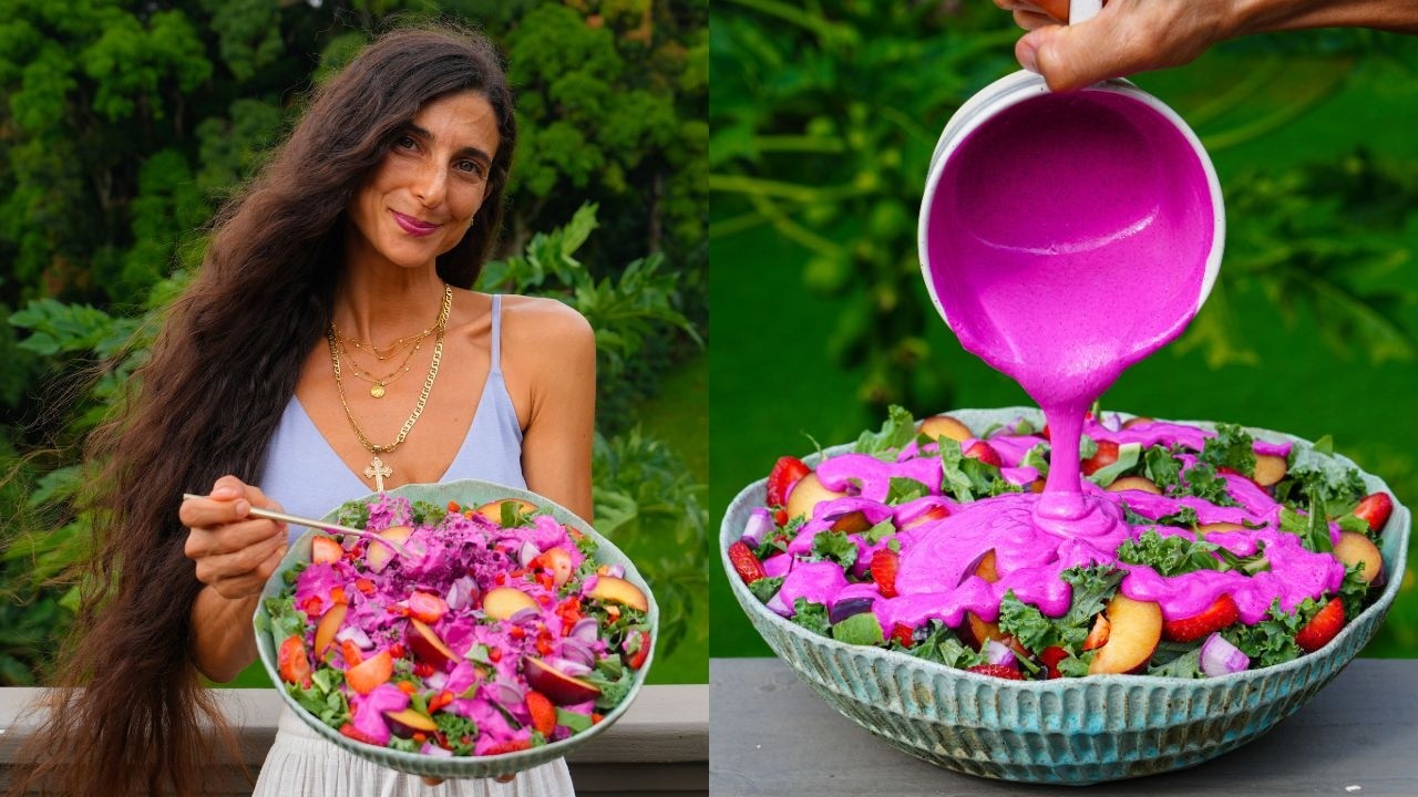 You’ve Never Had a Salad Dressing Like This Before… 🌺✨