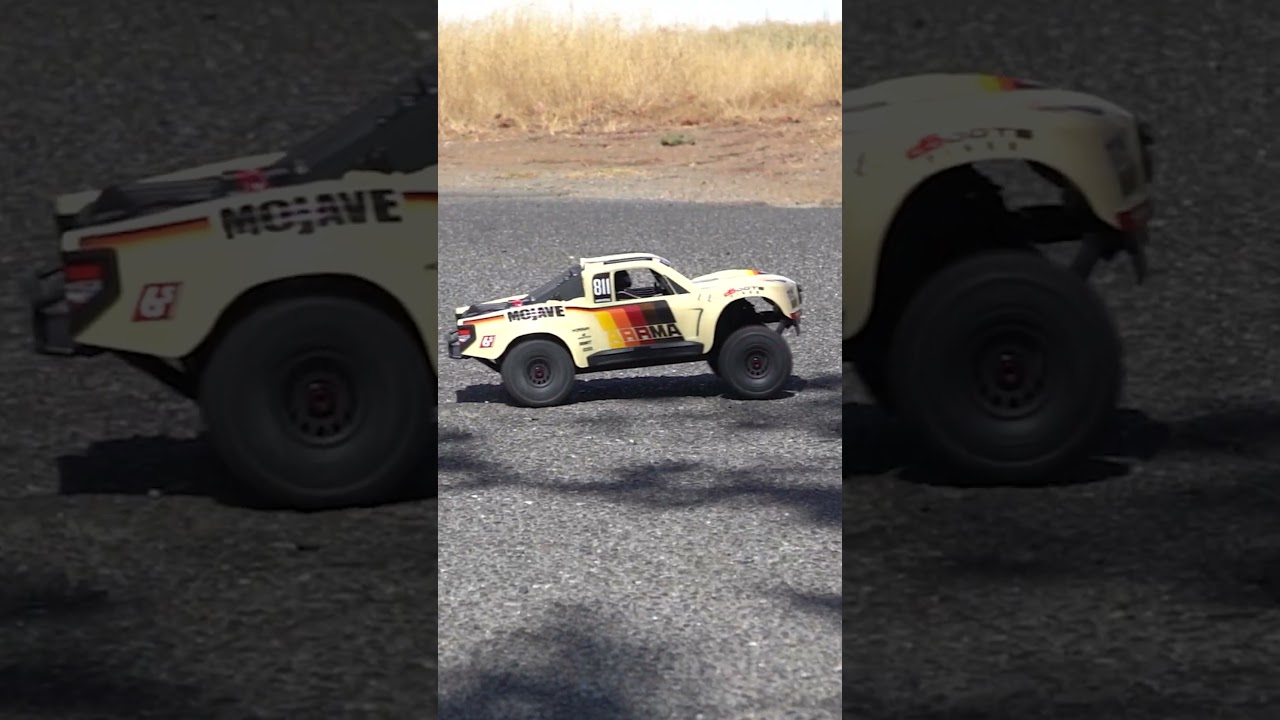 Slow-Mo Body Roll R/C Desert Truck #arrma #mojave #arrmamojave #rc #rccar #bashing #amainhobbies