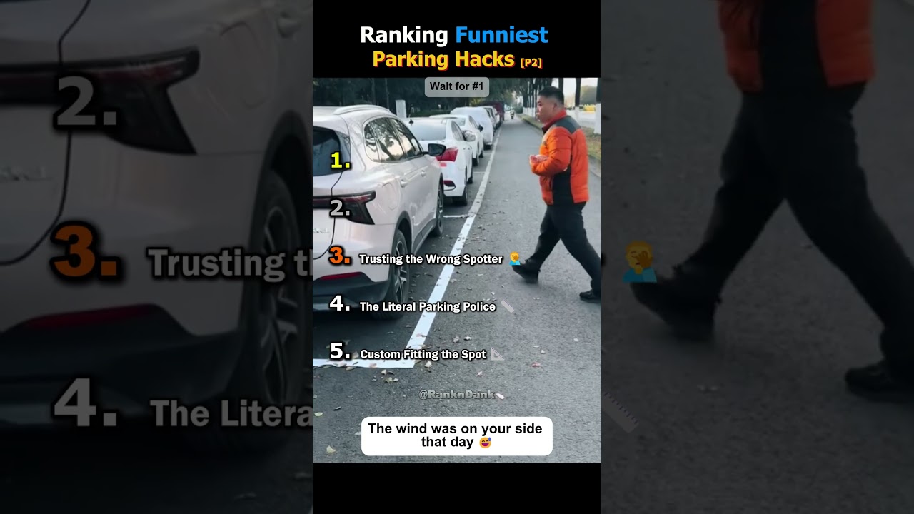 The Funniest Parking Tricks Ever Caught on Camera 😂